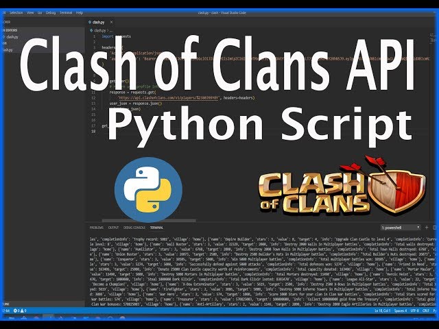Clash of Clans API - PublicAPI
