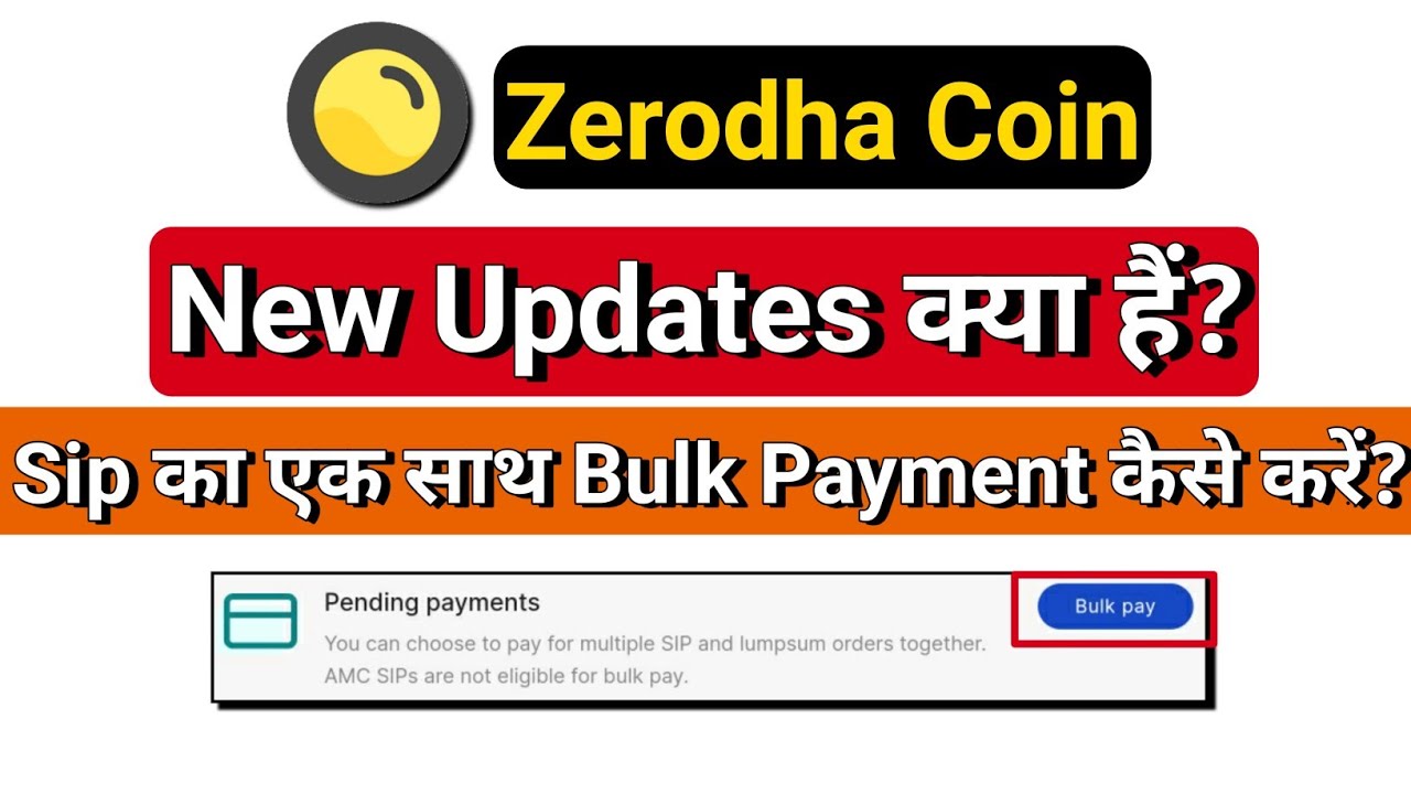 Zerodha Coin: How to Buy Direct Mutual Funds