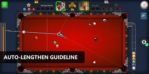 8 Ball Pool MOD APK (Anti Ban/long line) Android