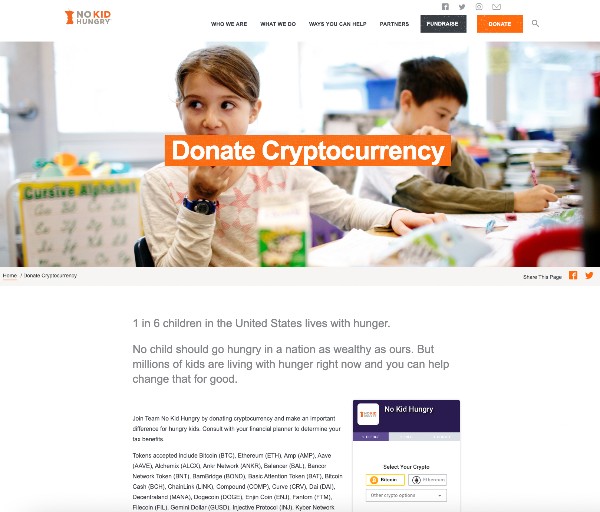 Donate Bitcoin and other Cryptocurrencies | Save the Children