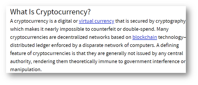 What is cryptocurrency and how does it work?