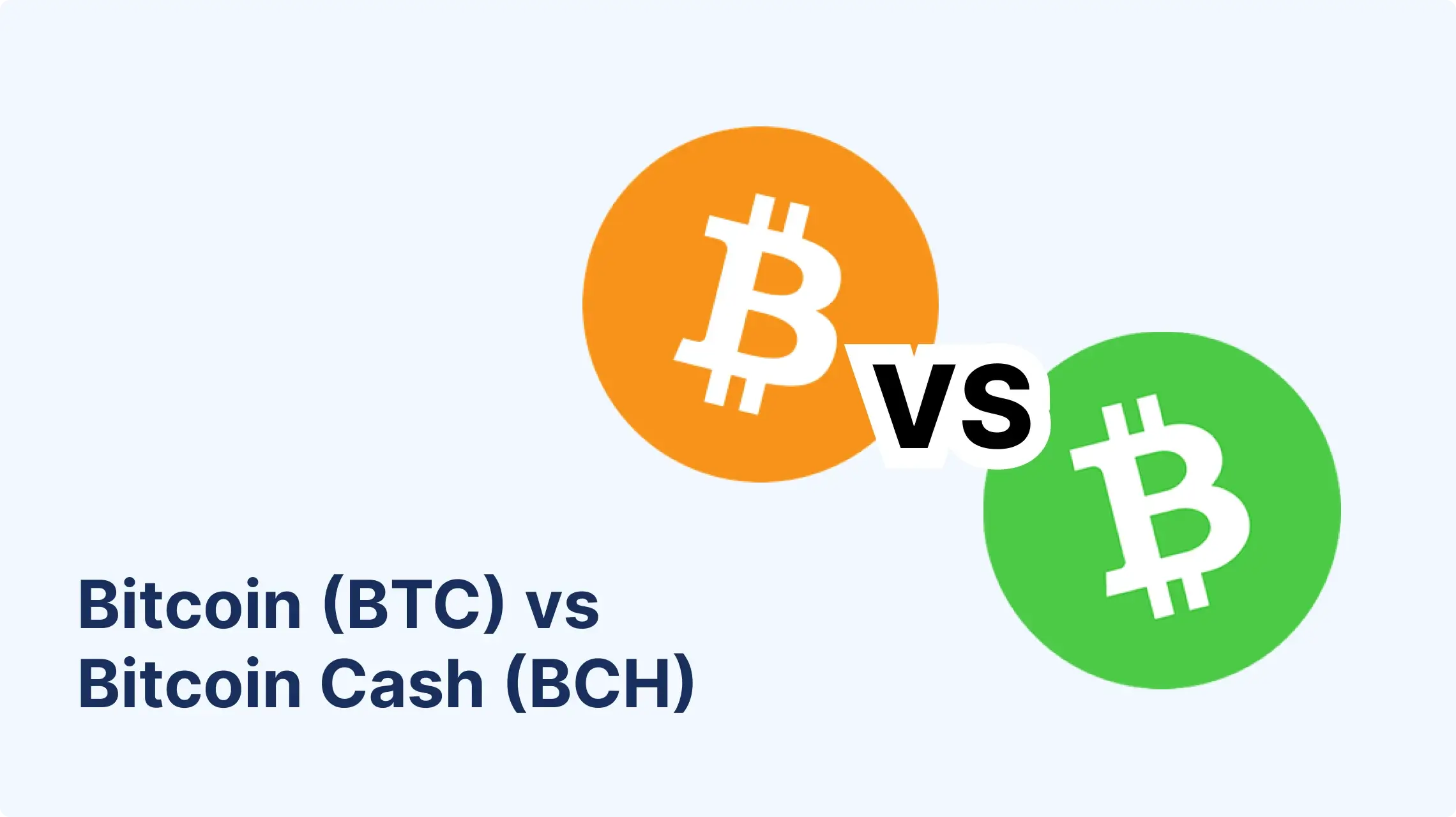 Bitcoin (BTC) vs. Bitcoin Cash (BCH): How They’re Different - NerdWallet