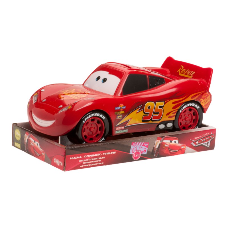 Lightning McQueen Disney Pixar Cars 95 Rust-eze Coin Money Bank - Buy Online - 