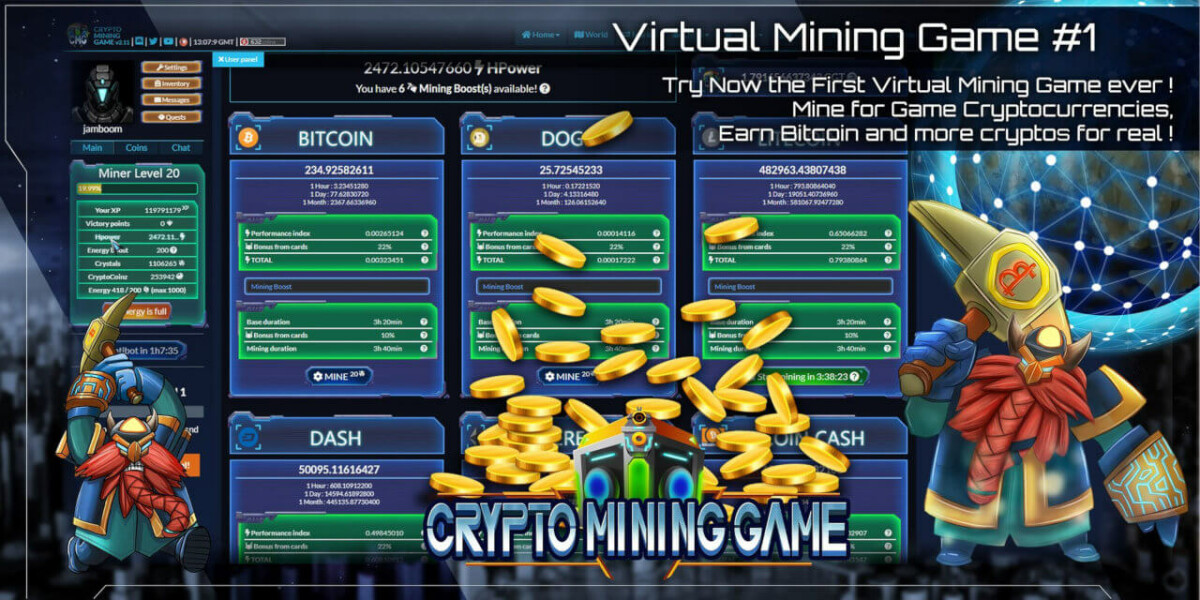 Bitcoin Miner – Crypto mining simulator with real Bitcoin rewards