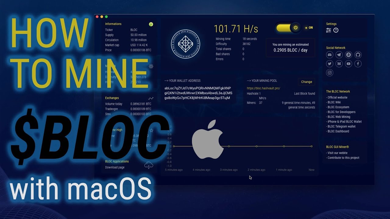 BLOC GUI Miner for Easy Mining of CryptoNight Coins with CPU and GPU | Bitcoin Insider