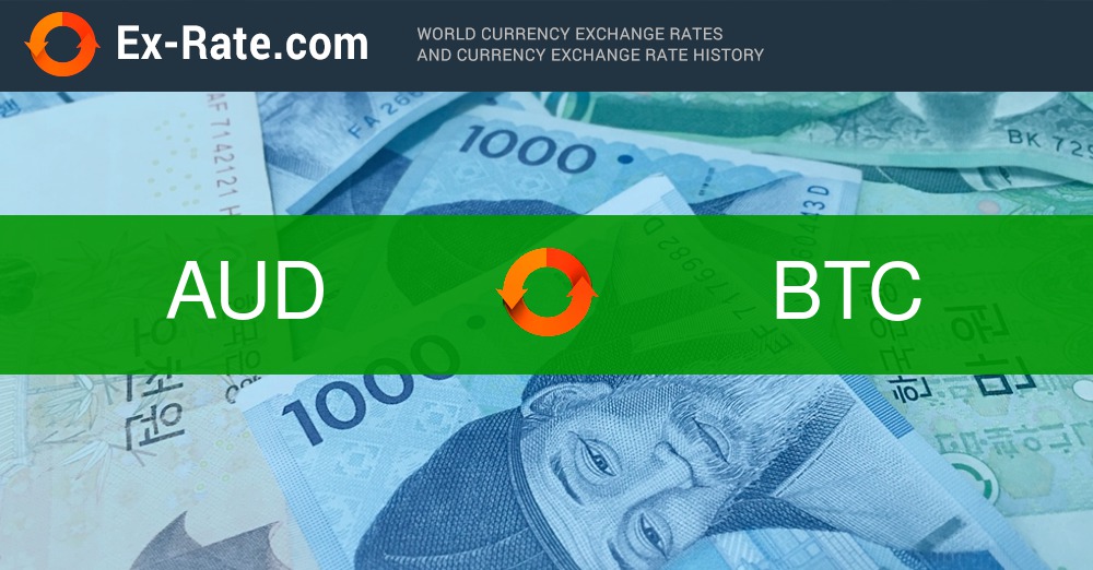 Australian Dollars (AUD) to Bitcoins (BTC) - Currency Converter