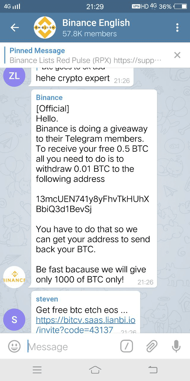 Beware of Bitcoin Double Money Scams on Telegram - Best Freelancing Services