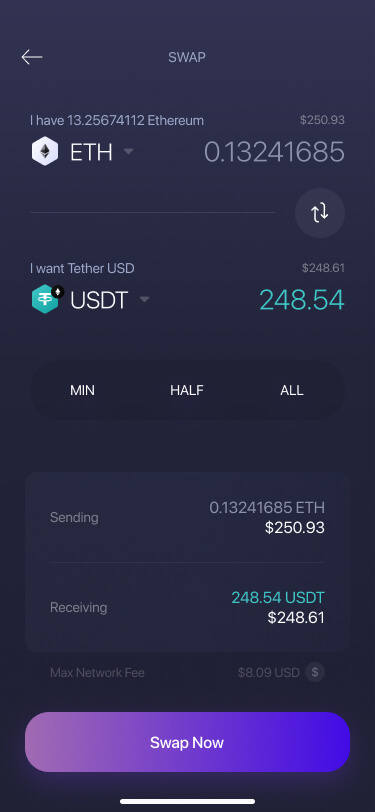 Best Ethereum Wallet for Tether USDT | AlphaWallet app