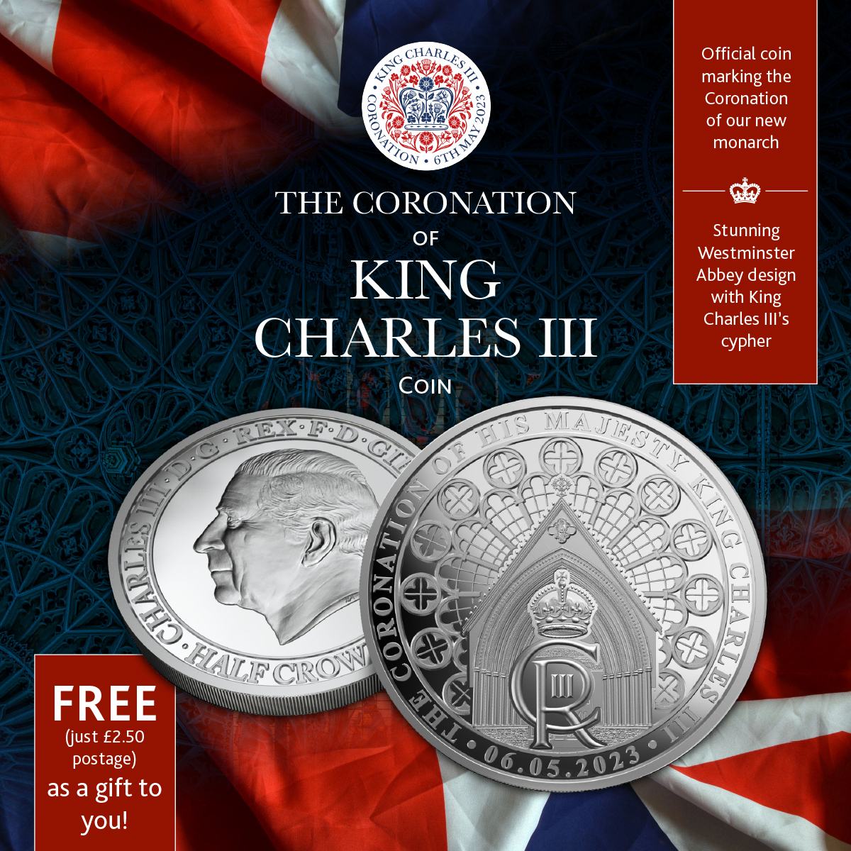 The London Mint Office launches FREE King Charles III coins to celebrate the Coronation | The Sun