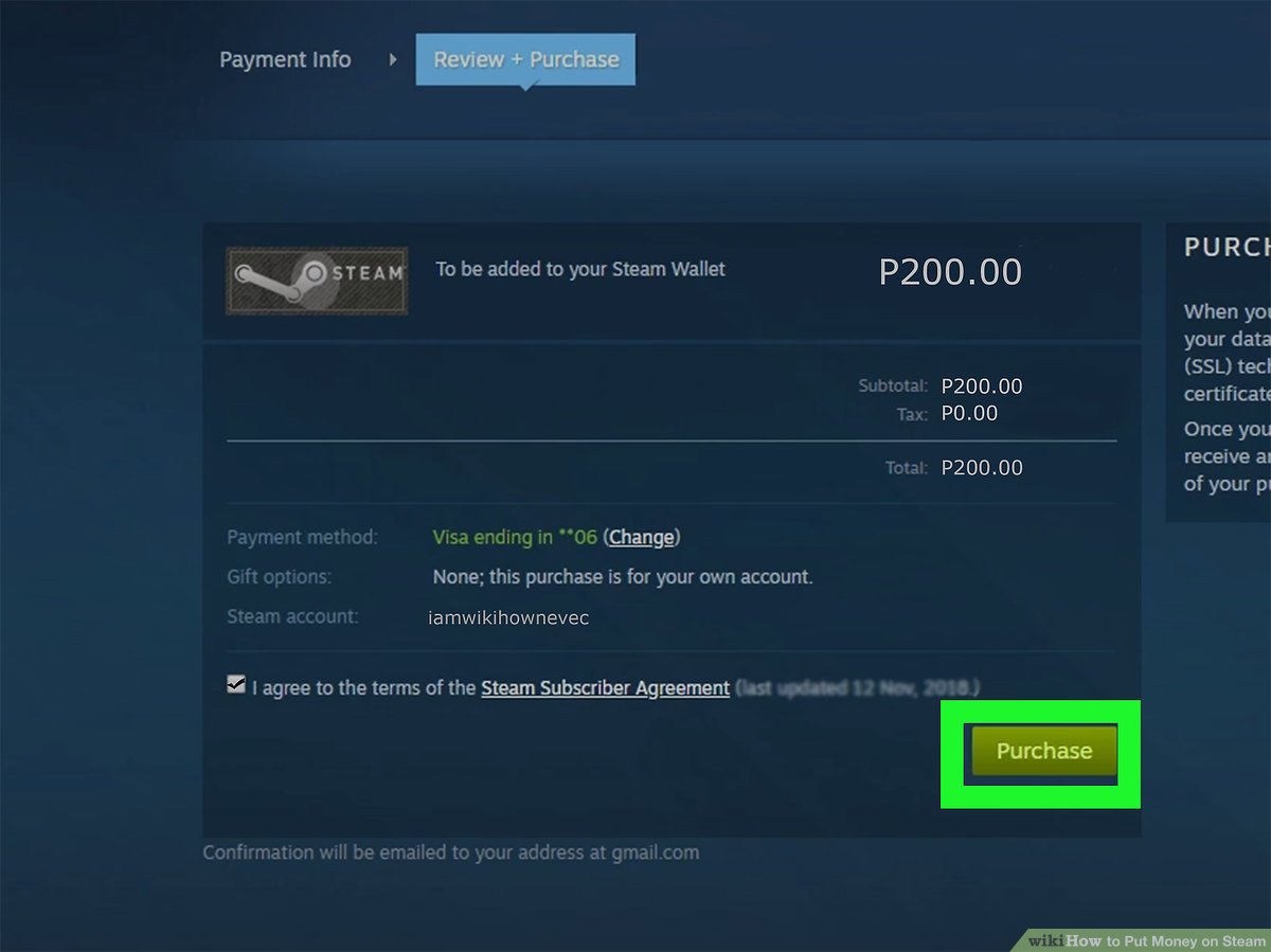 HELP - can you use paypal AND steam wallet to pay for a steam purchase?