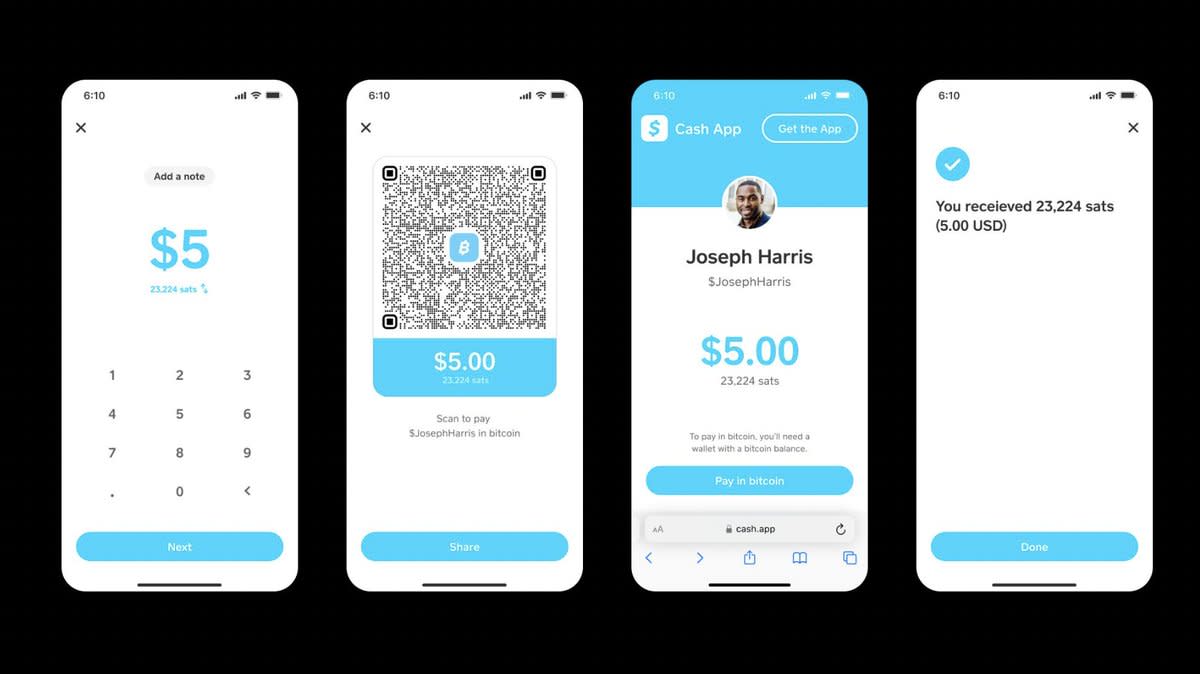Cash App enables Bitcoin Lightning for up to $/week