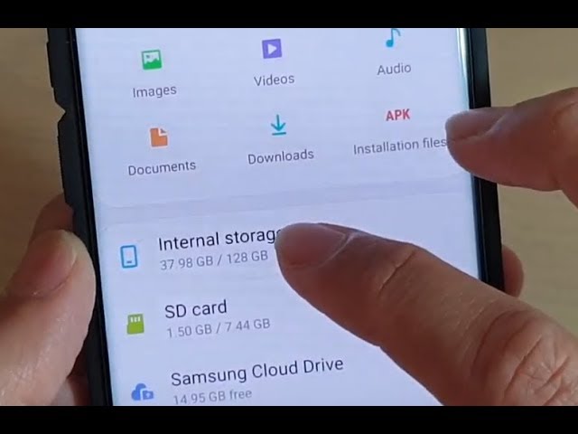 Samsung Galaxy S10 - Move Files from Internal Storage to SD / Memory Card | Verizon