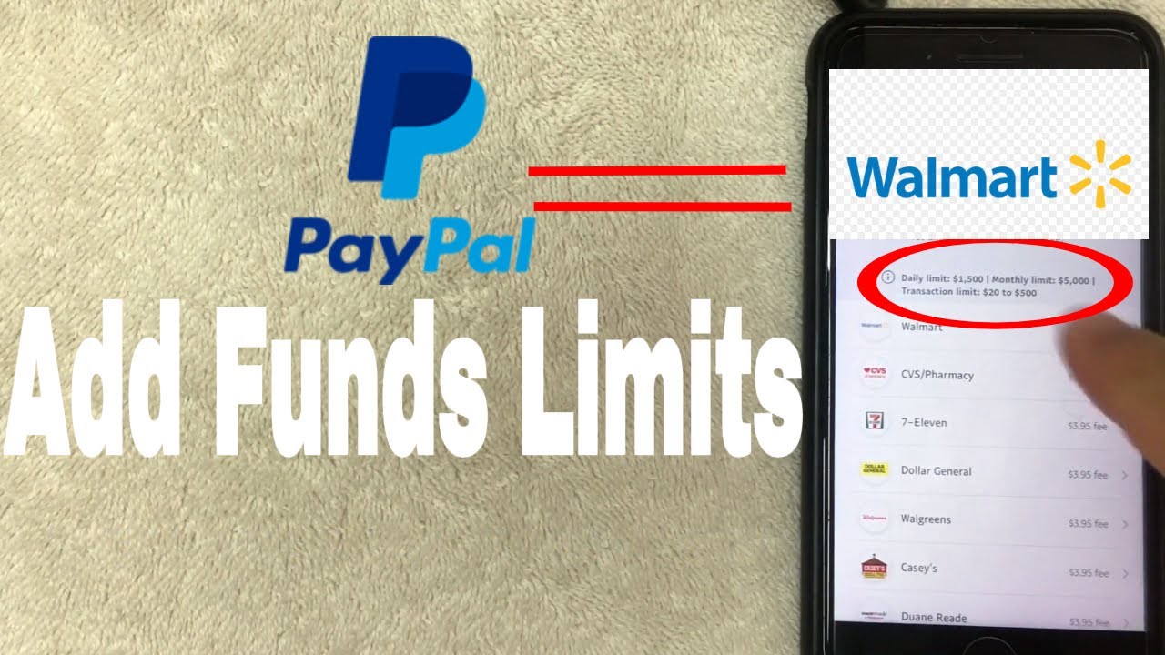 Adding cash at Walmart - PayPal Community