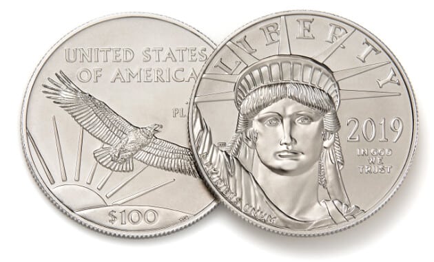 Compare prices of American Platinum Eagle 1/2 oz - Random Year from online dealers