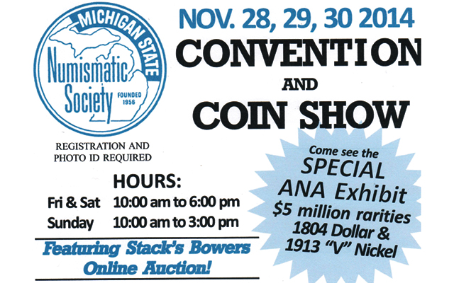 Michigan State Numismatic Society makes it work at show