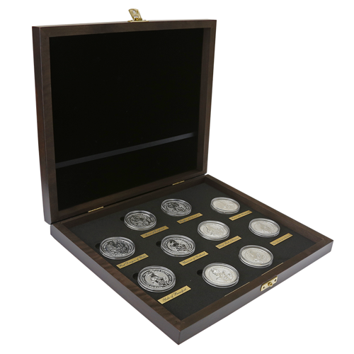 Display Coin Case for 11 Queen’s Beast 2 oz. Silver Coins in Original Capsules at ecobt.ru