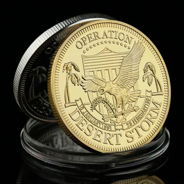 Operation Desert Shield Veteran Challenge Coin | Coins