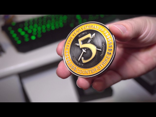 STL file CSGO 10 year veteran coin 🪙・3D print model to download・Cults