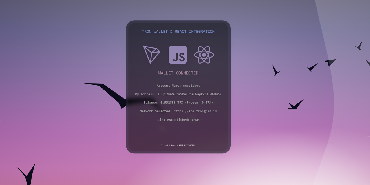 TronWallet · GitHub