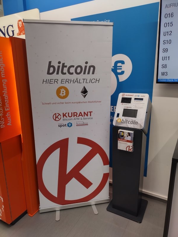 First Bitcoin ATM Installed in ECB's Own Backyard | ecobt.ru