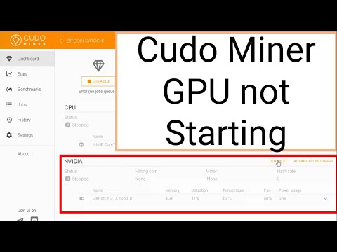 Troubleshooting GPU mining : Awesome Miner