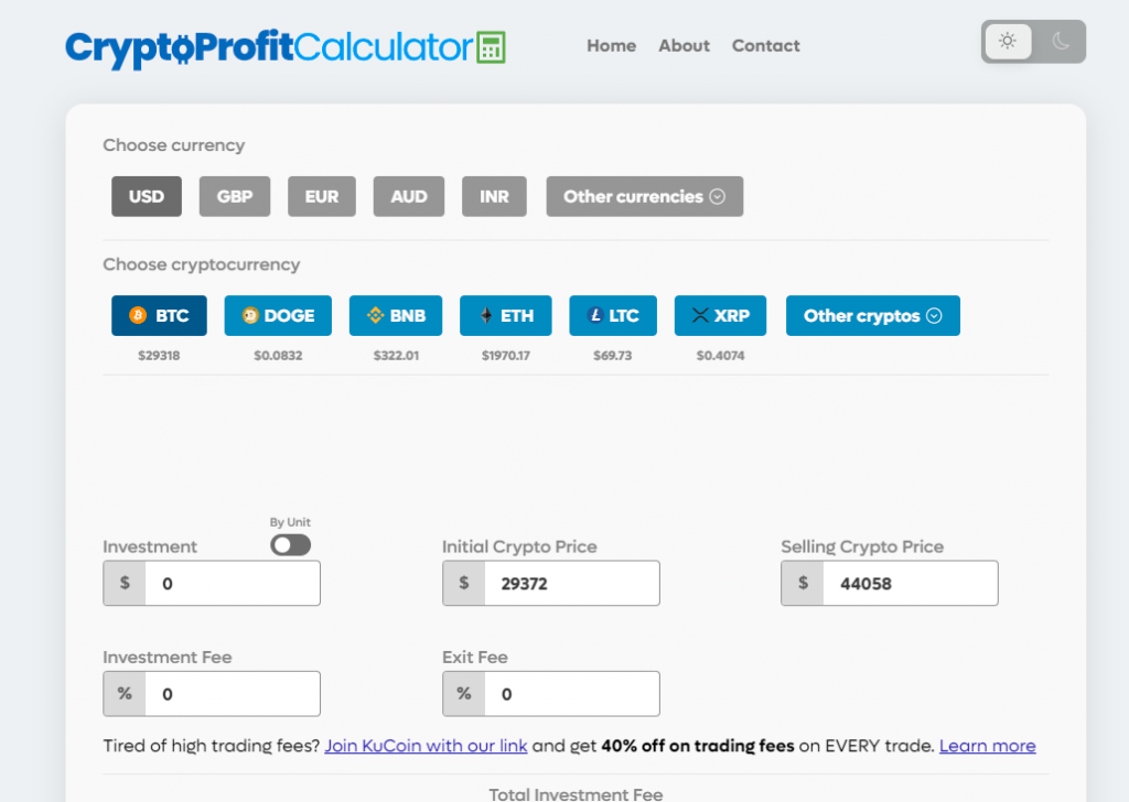 Bytecoin (BCN) mining profitability calculator