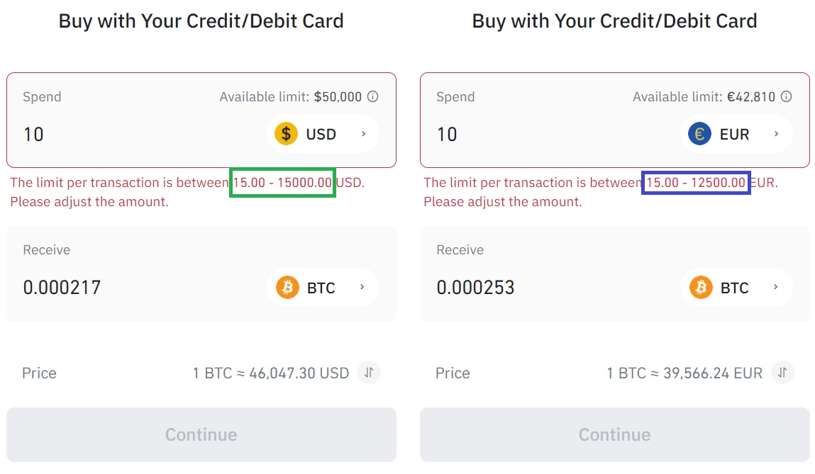 Transfer Fee Schedule | Gemini