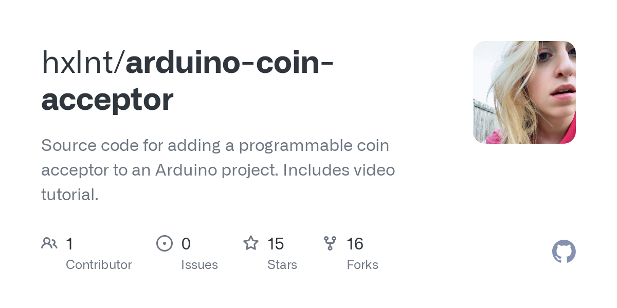 arduino-coin-acceptor · GitHub Topics · GitHub