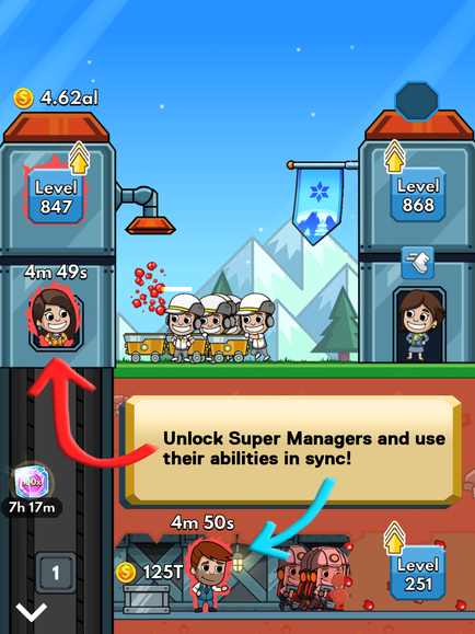 How to Upgrade Super Managers - Idle Miner Tycoon Guide and Tips