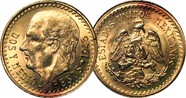 Mexican Peso Gold Coin - Hero Bullion