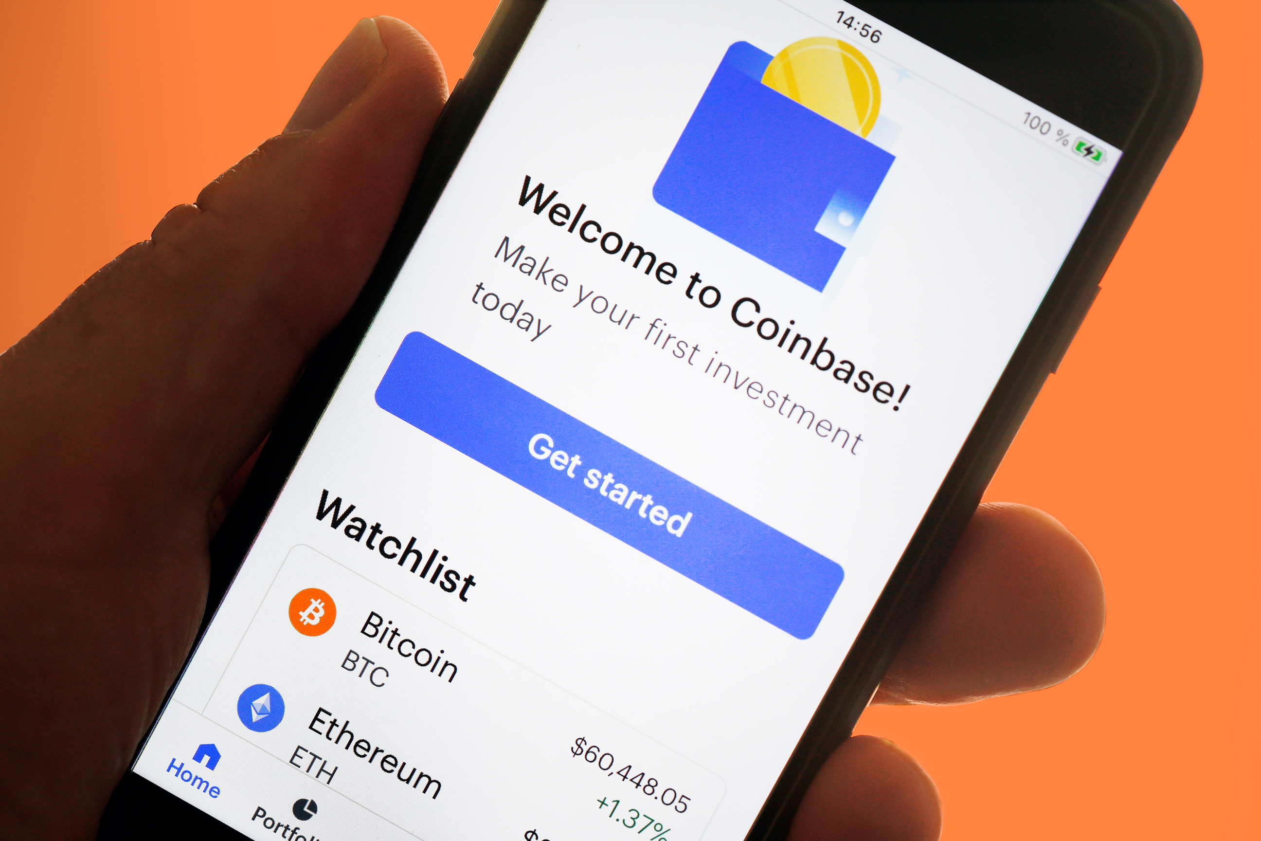 Coinbase shrugs off site crash as shares of the top U.S. crypto exchange surge