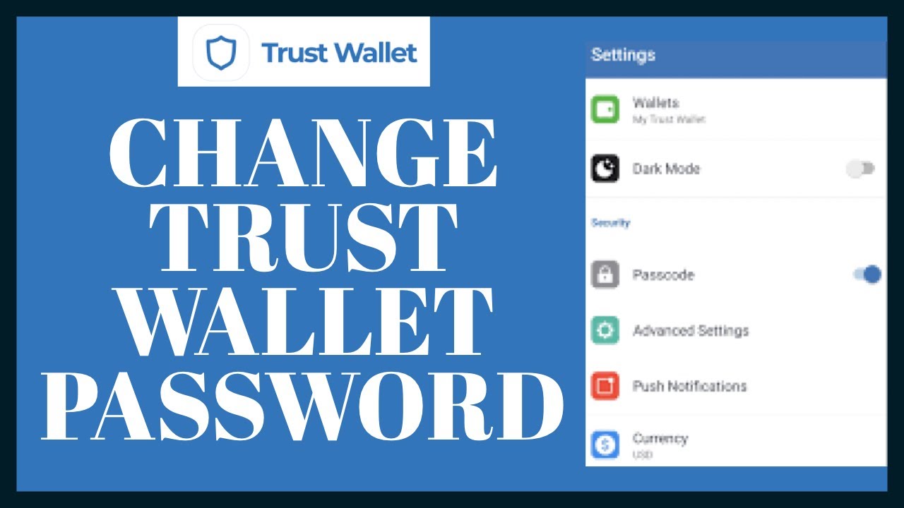 Reset Password - Trust Wallet