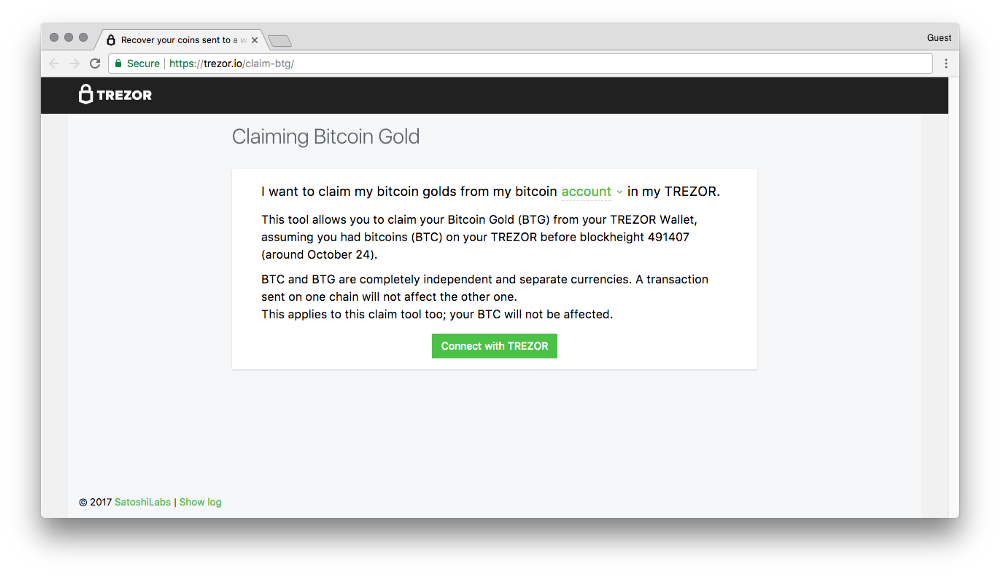 How to Claim Bitcoin Gold (BTG) - Pascal Bergeron