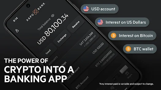 ‎Xapo Bank: Save in BTC & USD on the App Store