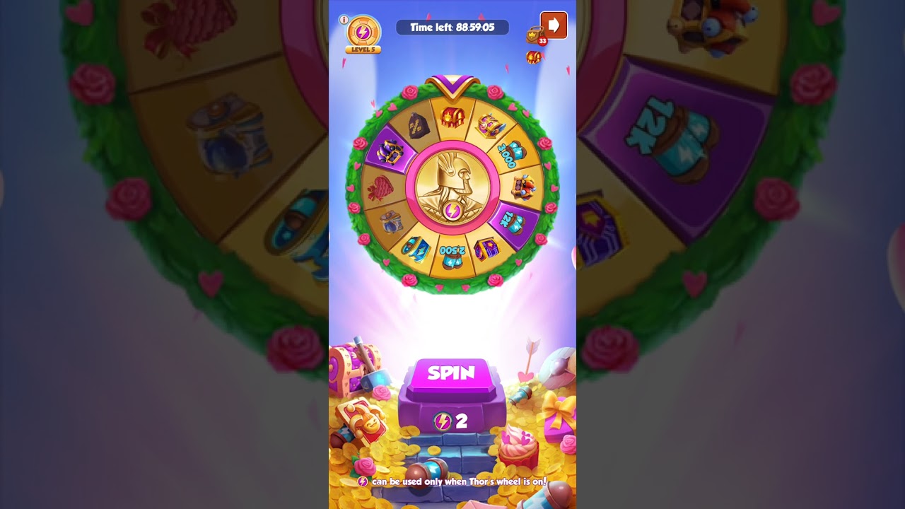 Thor Wheel in Coin Master | How to use - Coin Master Free Spins