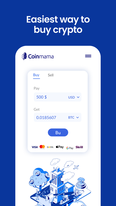CoinMAMA Buy Sell Crypto Instantly APK (Android App) - Free Download