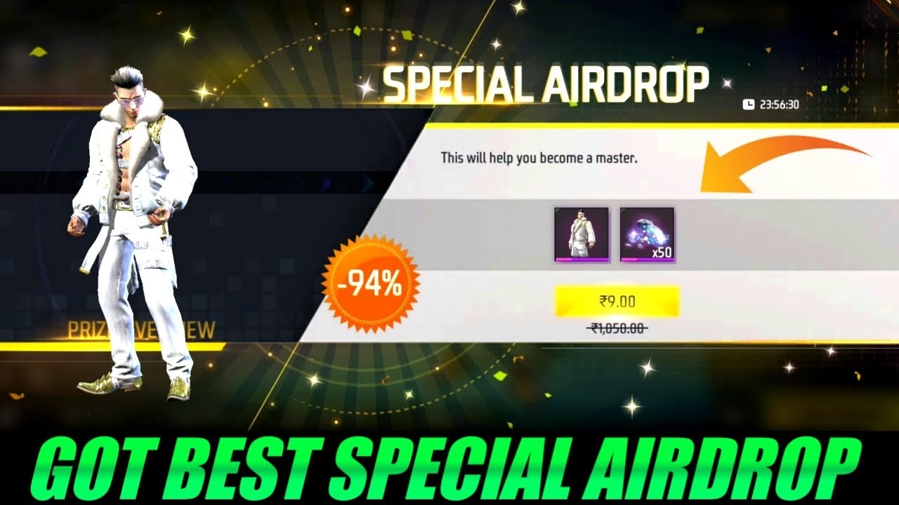 Free Fire Airdrop - Game Shop Np -