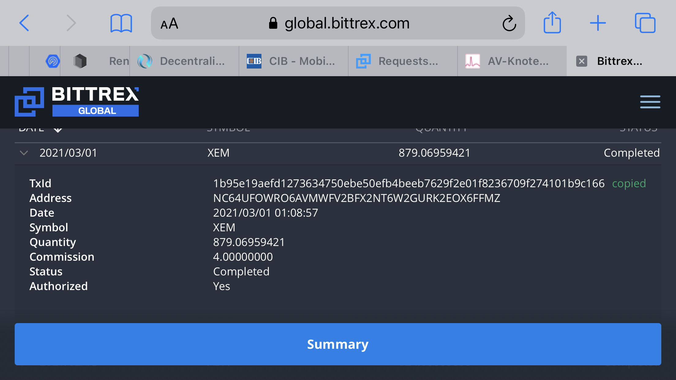 Bittrex Api authentication [SOLUCIONADO] | B4X Programming Forum