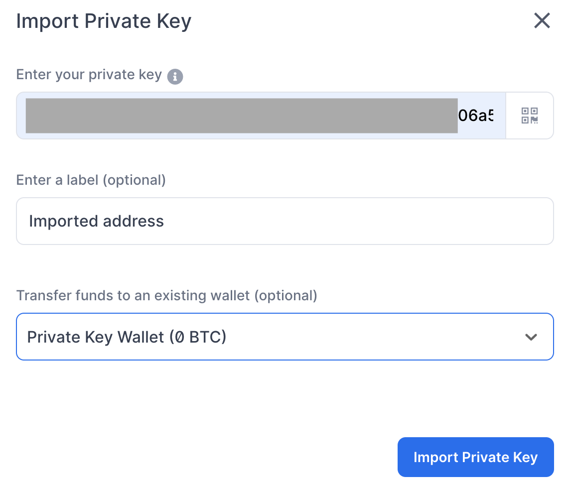 How to import Bitcoin private keys into your wallet