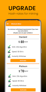 ETH Mining - Ethereum Miner APK MOD (Premium Unlocked) -