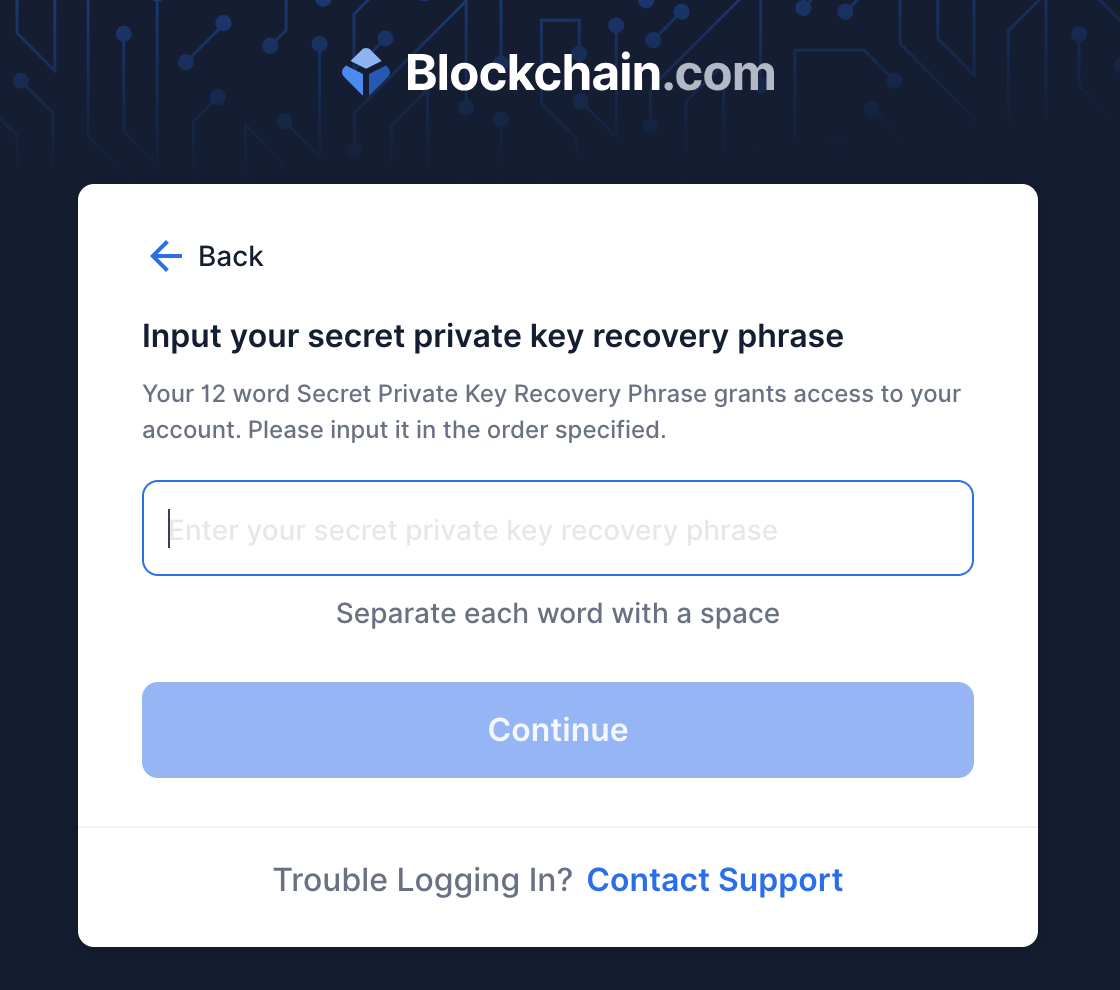 What is a Recovery Phrase | Bifrost Wallet Support