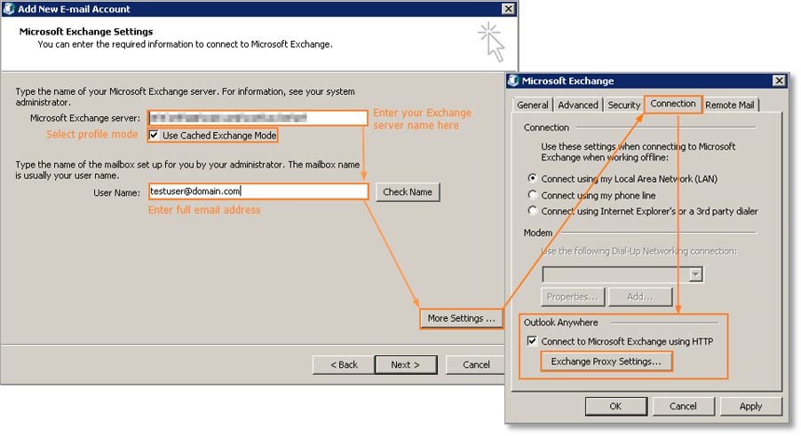 How do I connect a Microsoft Exchange hosted email address? | Buildxact Help Center