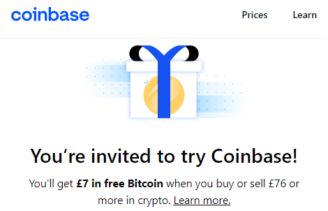 Coinbase Invitation Link - Sharereferrals