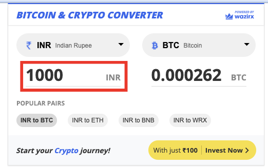 1 BCH to INR - Bitcoin Cash to Indian Rupees Exchange Rate