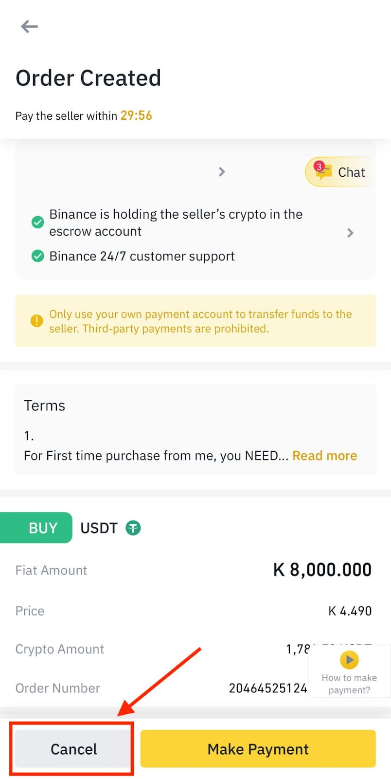 Binance types of orders