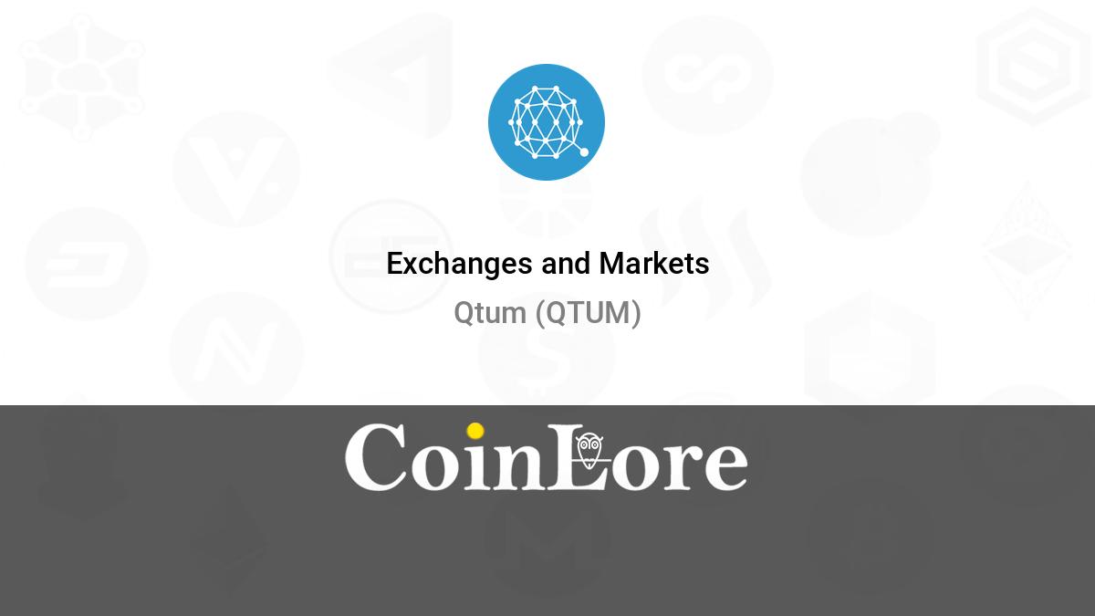 Qtum price today, QTUM to USD live price, marketcap and chart | CoinMarketCap