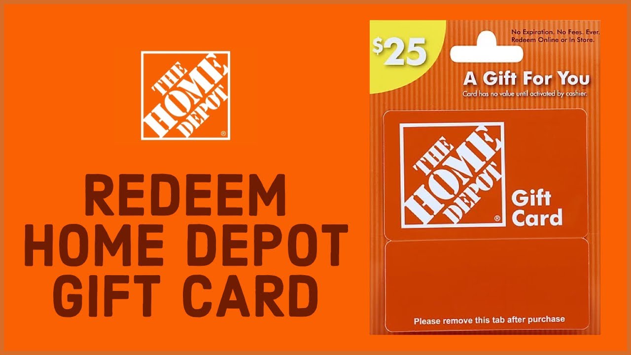 Can You Pay Your Home Depot Credit Card With A Gift Card? - Own Your Own Future