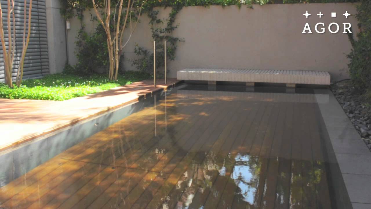 Movable Floor - AGOR | Hot tub backyard, Small backyard pools, Luxury pools
