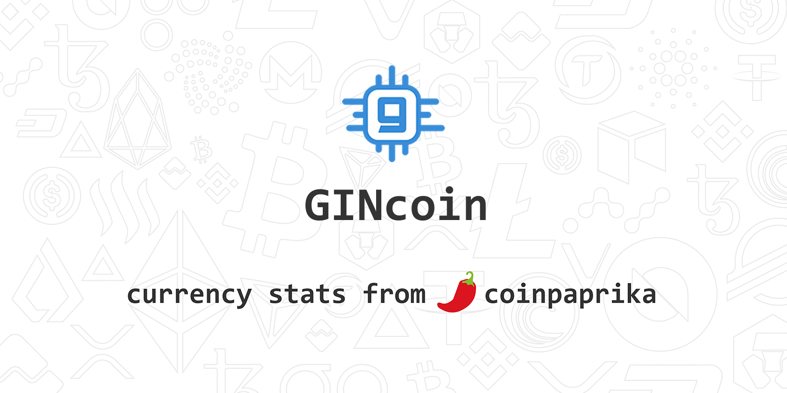 GIN COIN Price Today - GIN to US dollar Live - Crypto | Coinranking