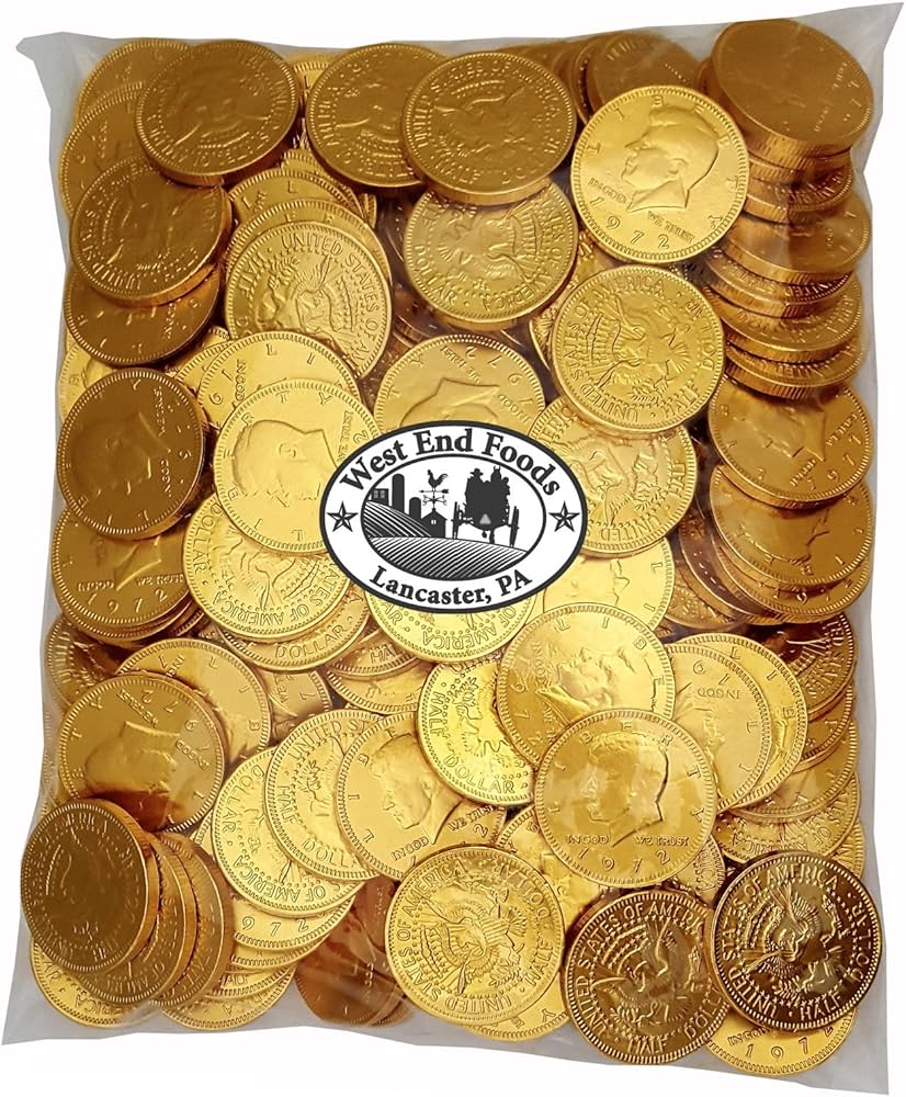 Milk Chocolate Coins g | Sweets Shop UK